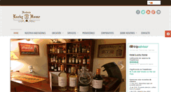 Desktop Screenshot of hotelluckyhome.com